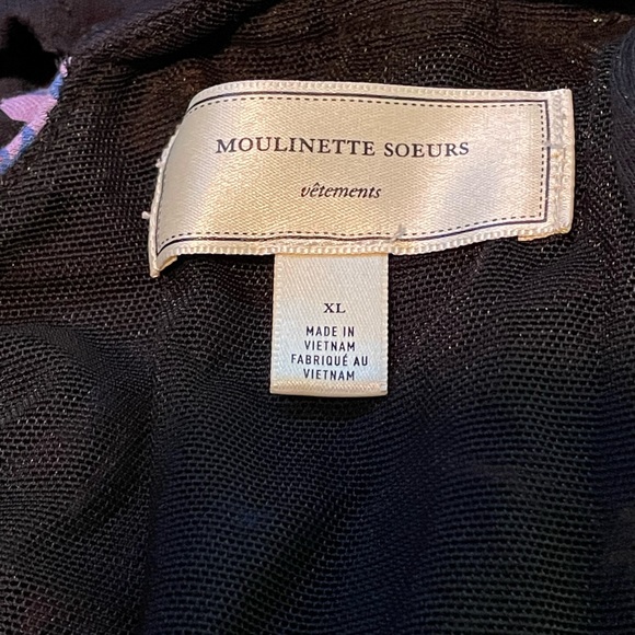 Anthro Moulinette Soeurs Willa Floral Jumpsuit Sz XL - Picture 6 of 7